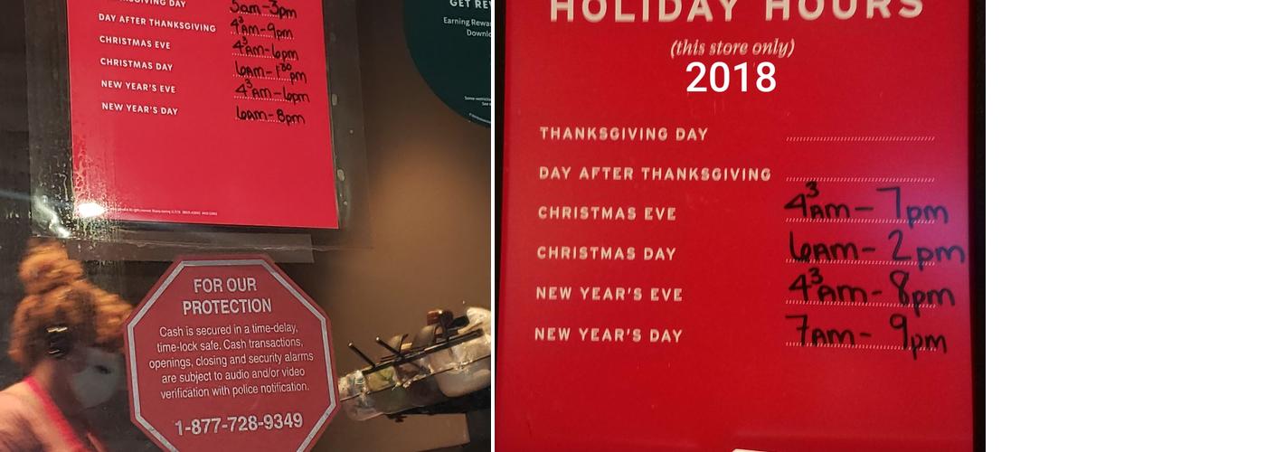 Starbucks Menu