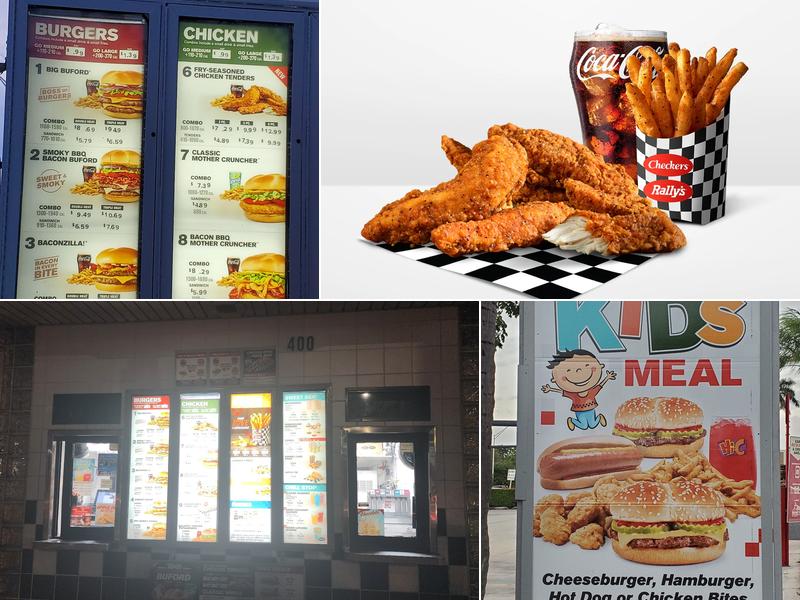 Checkers Menu