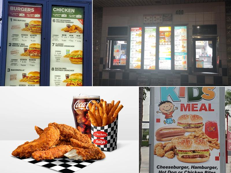 Checkers Menu
