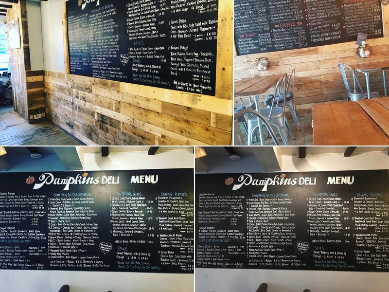 Pumpkins Deli Menu