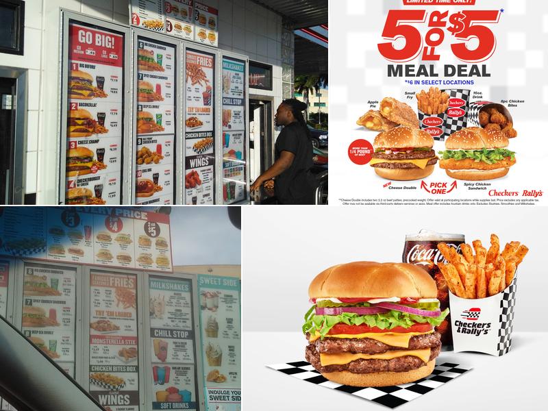 Checkers Menu