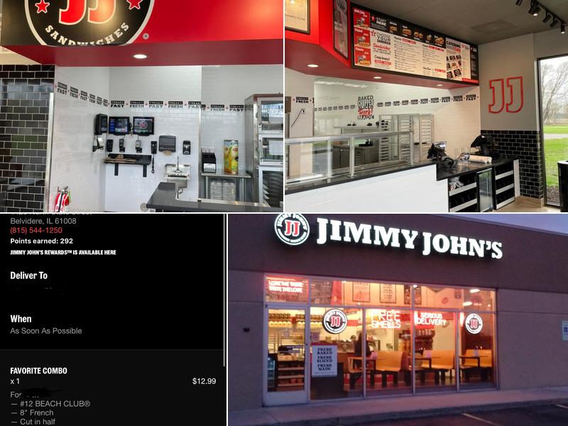 Jimmy John's 1425 N State St, Belvidere