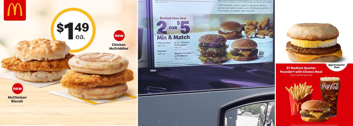 McDonald's Menu