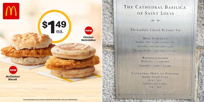 McDonald's Menu