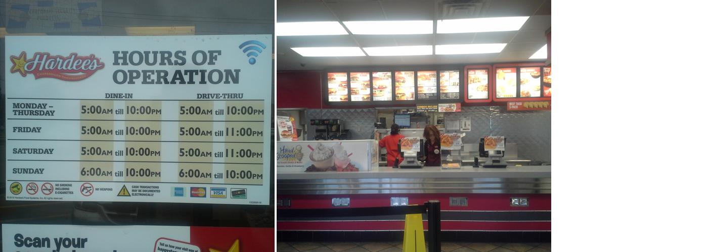 Hardee’s Menu