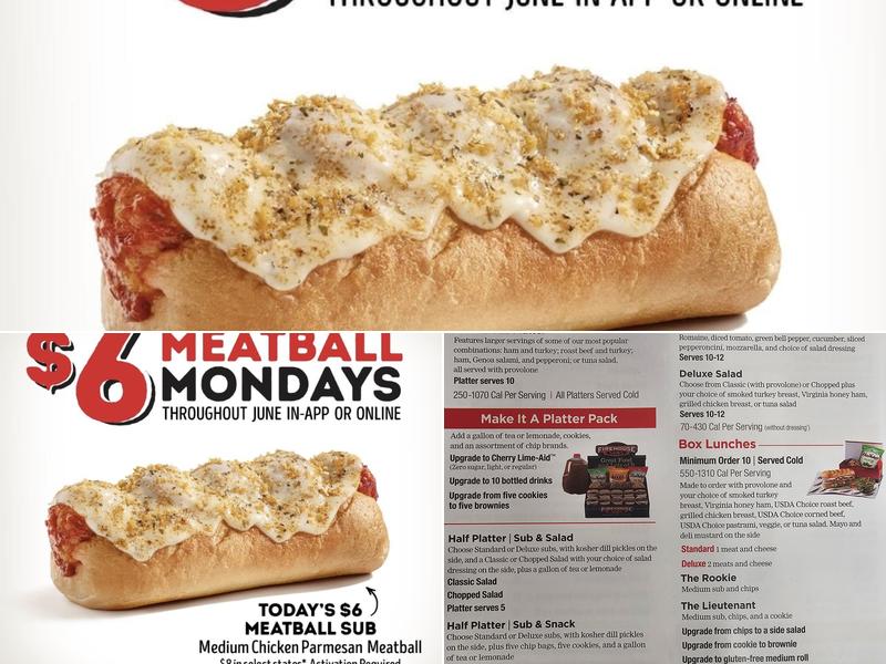 Firehouse Subs Collinsville Centre Menu