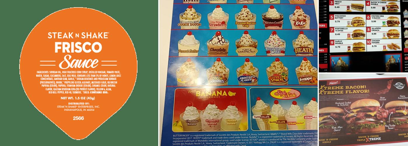 Steak 'n Shake Menu