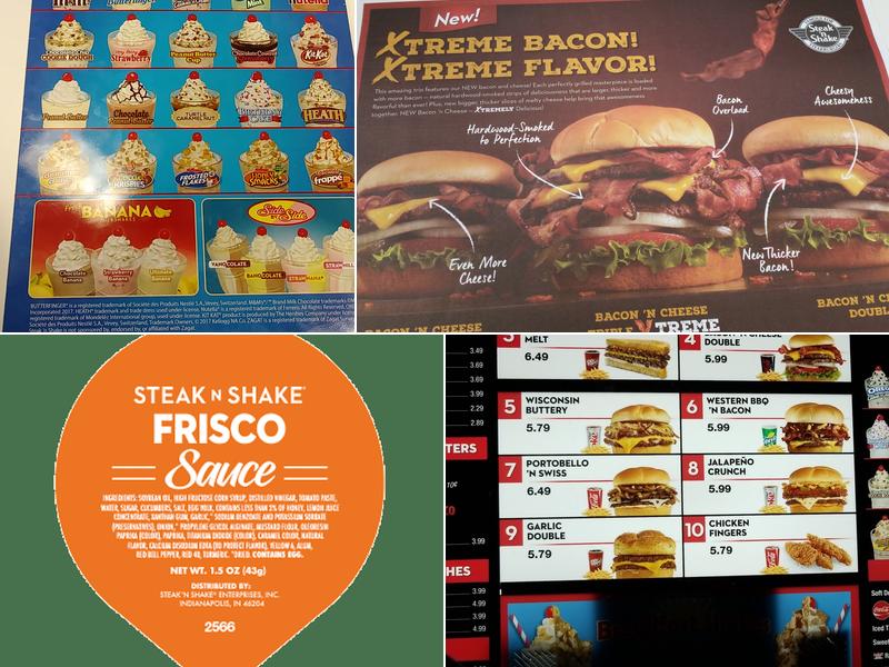 Steak 'n Shake Menu