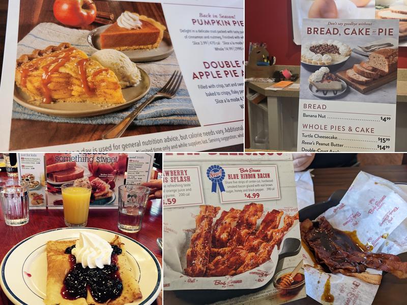 Bob Evans Menu