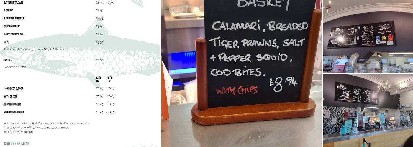 Clifton Village Fish Bar Menu