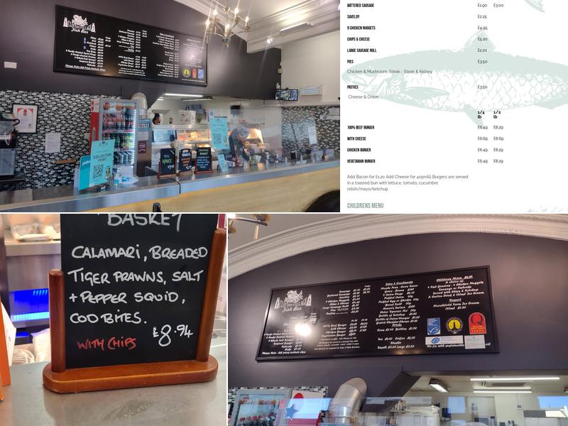 Clifton Village Fish Bar Menu