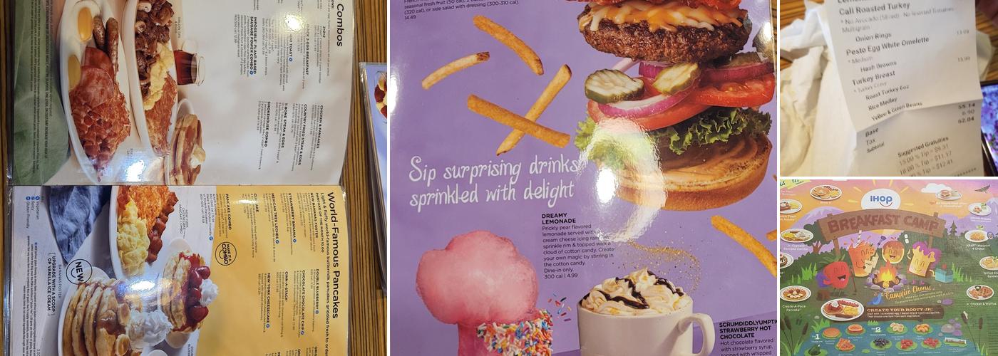 IHOP Menu
