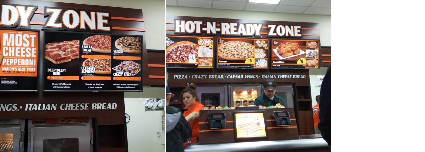 Little Caesars Pizza Menu
