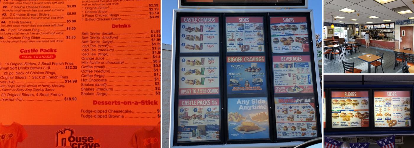 White Castle Menu
