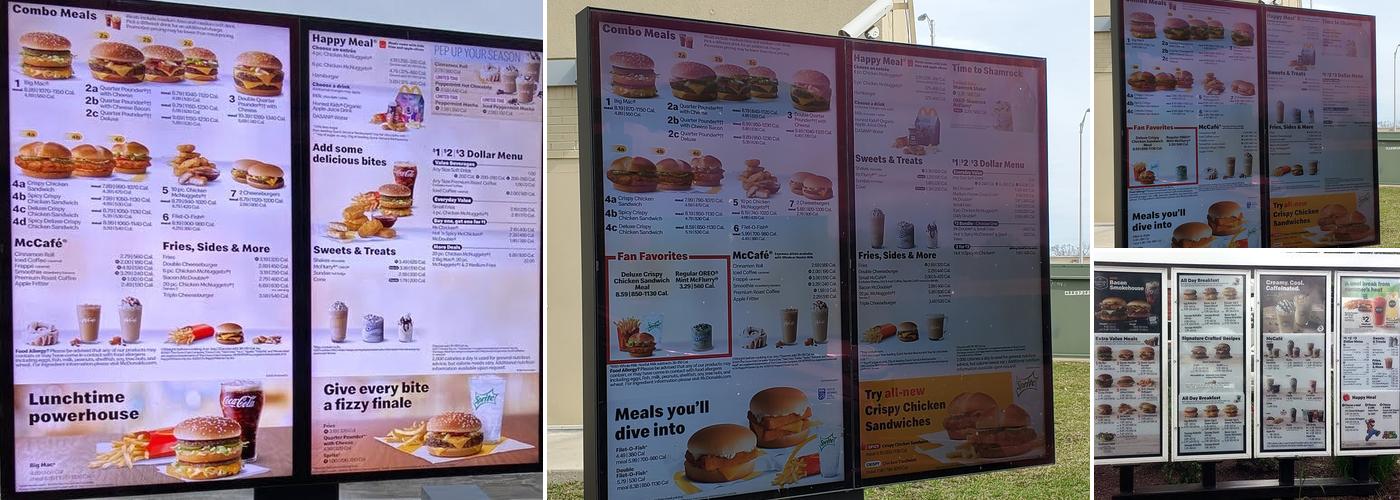 McDonald's Menu
