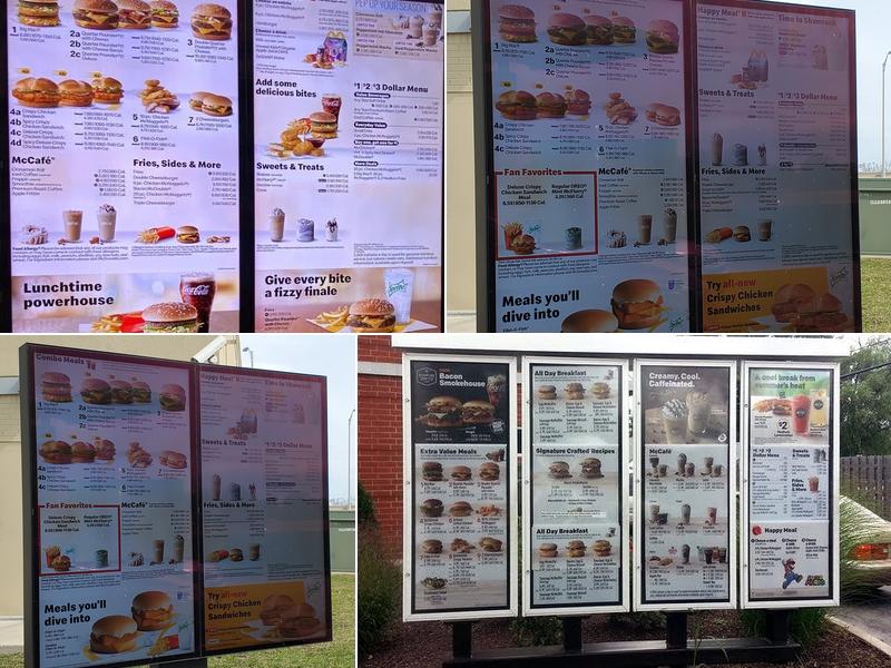 McDonald's Menu