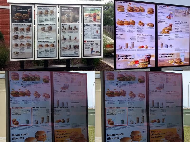 McDonald's Menu