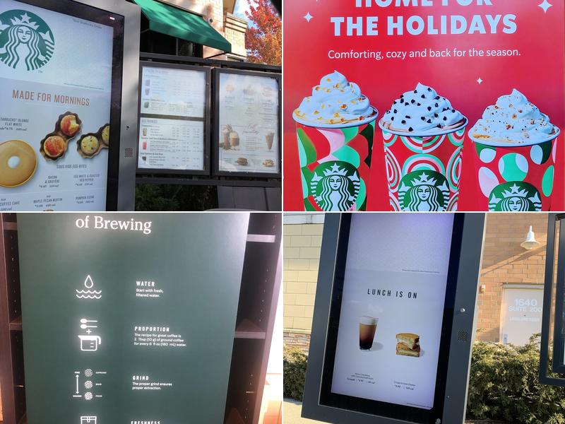 Starbucks Menu