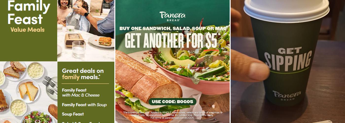 Panera Bread Menu