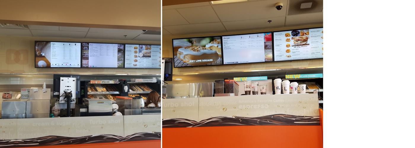 Dunkin' Menu