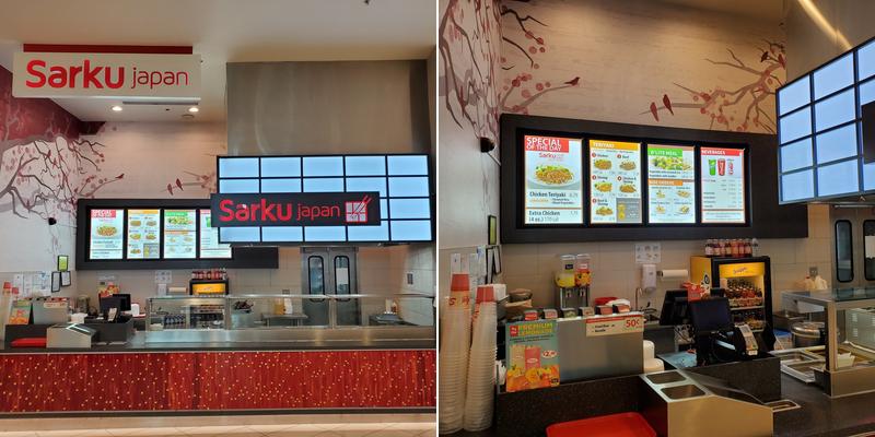 Sarku Japan Menu