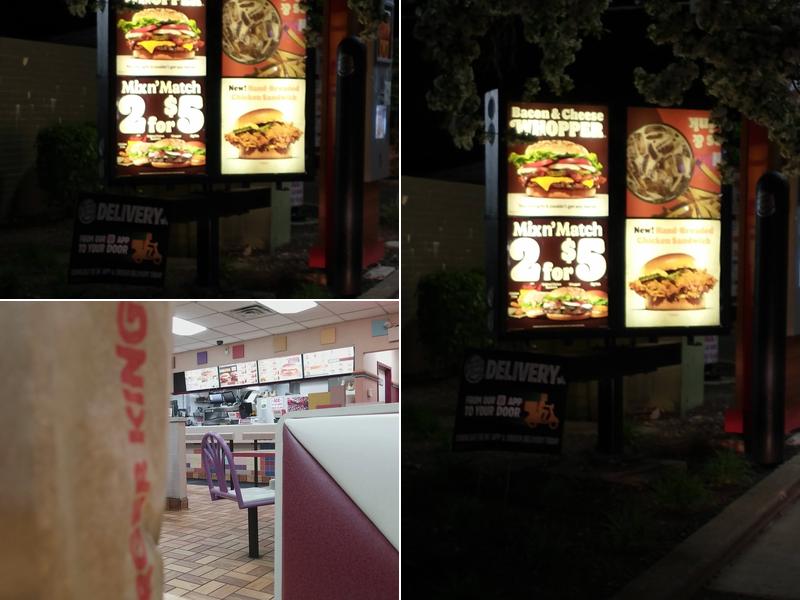 Burger King Menu