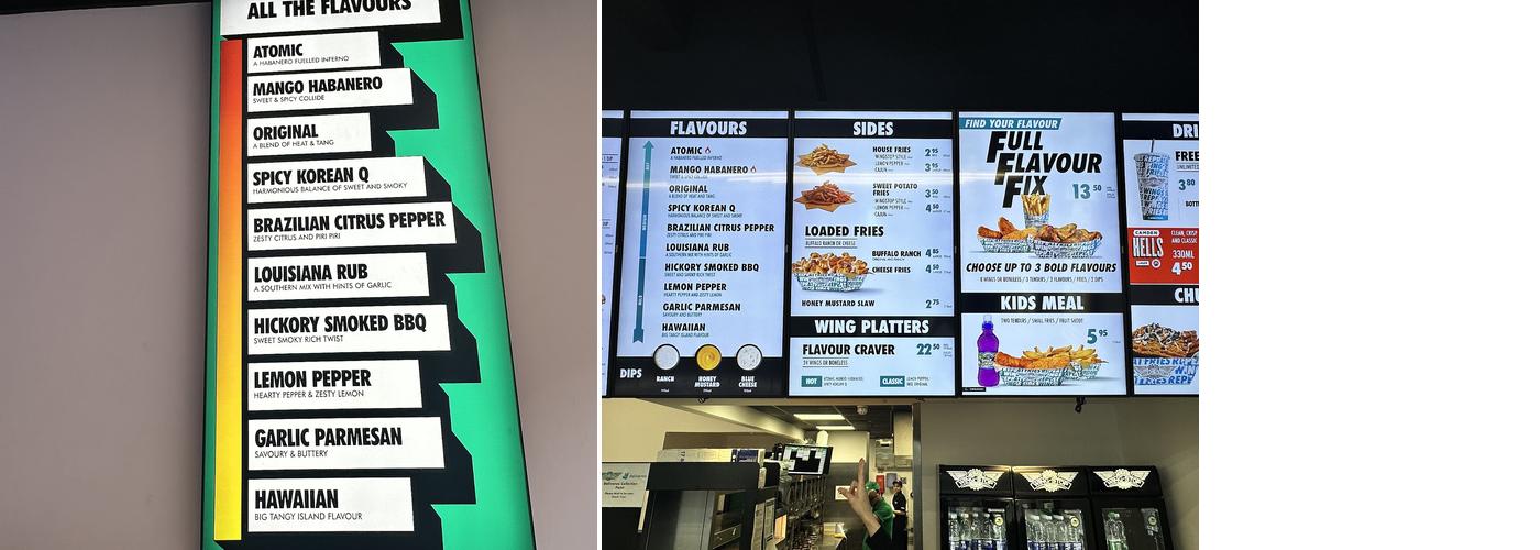 Wingstop Menu