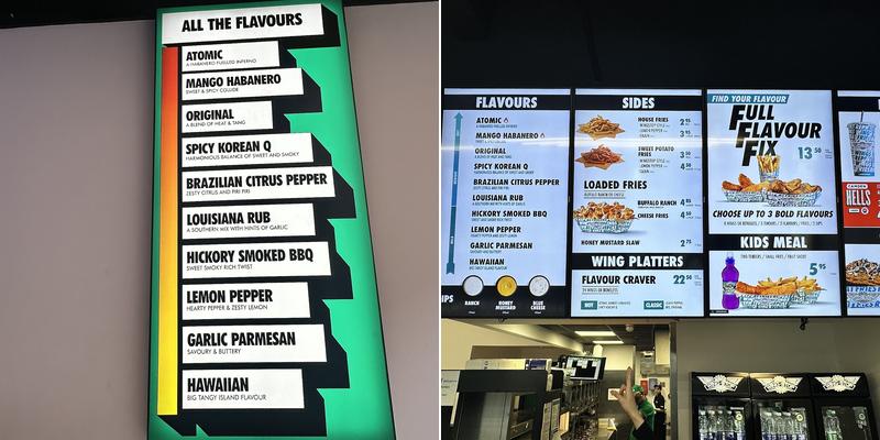 Wingstop Menu