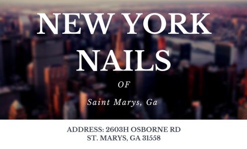 New York Nails 2603 Osborne rd STE H, St Marys Georgia 31558