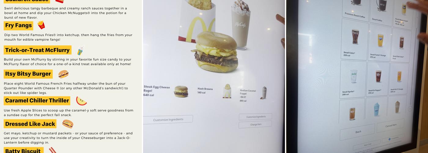 McDonald's Menu