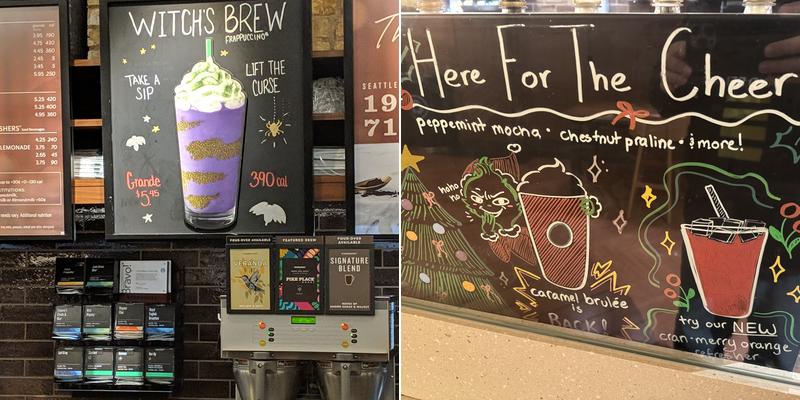 Starbucks Menu
