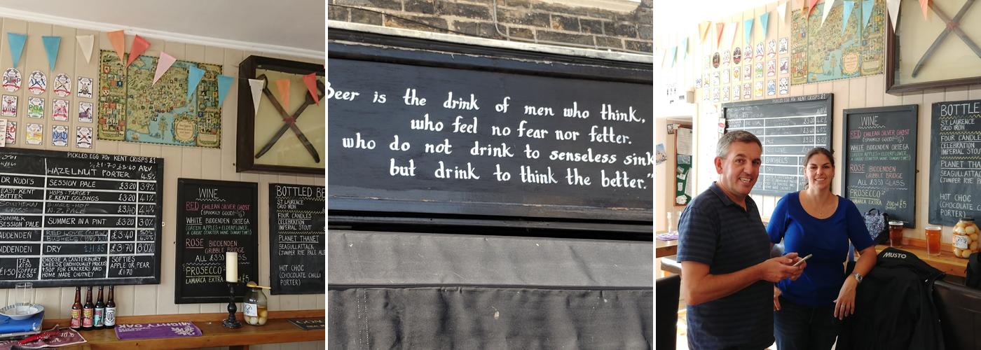 The Four Candles Alehouse Menu