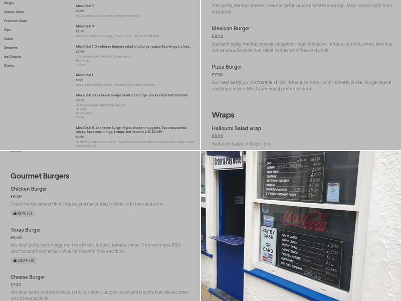 Fish & Chips Menu