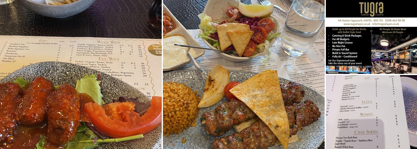 Tugra Restaurant Menu