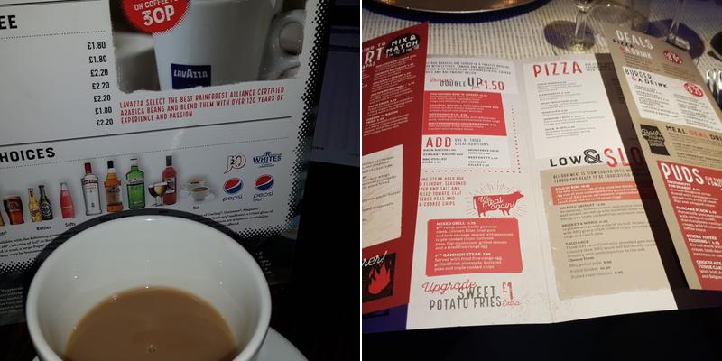 O'Neill's Bromley Menu