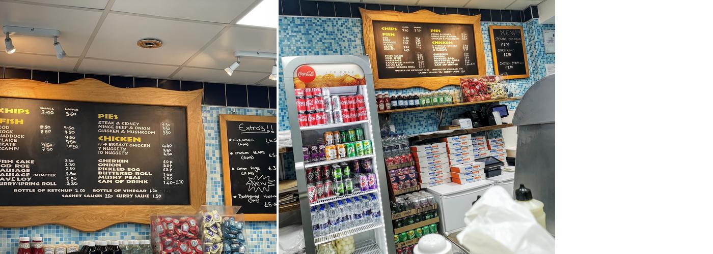 Bromley Hill Fish Bar Menu