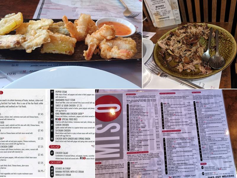 Miso Noodle Bar Bromley Menu