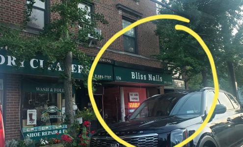 Bliss Nails & Spa of Ny Inc 136 Main St, Irvington New York 10533