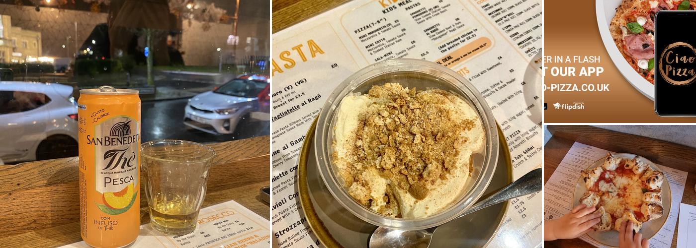 Ciao Pizza Menu