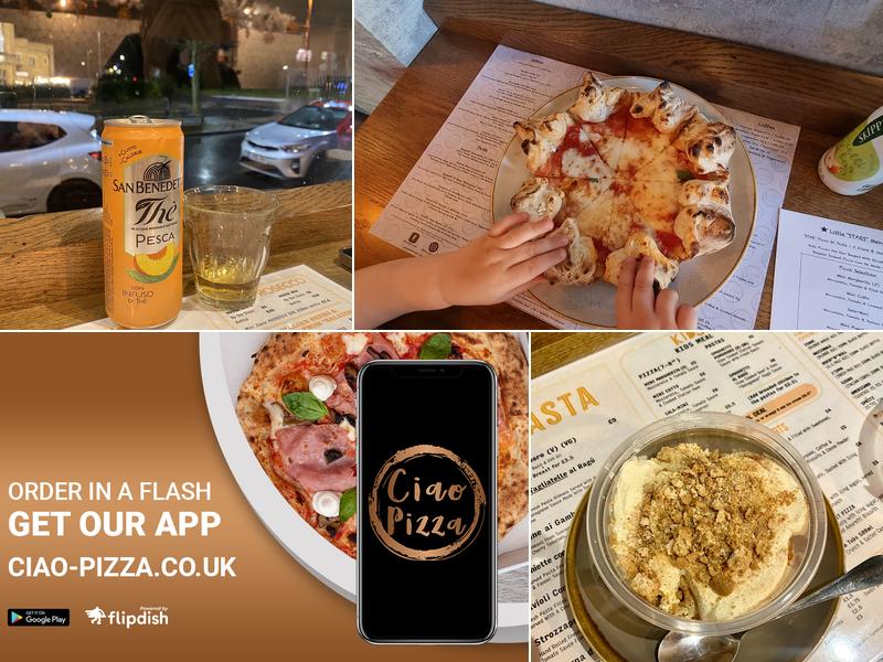 Ciao Pizza Menu