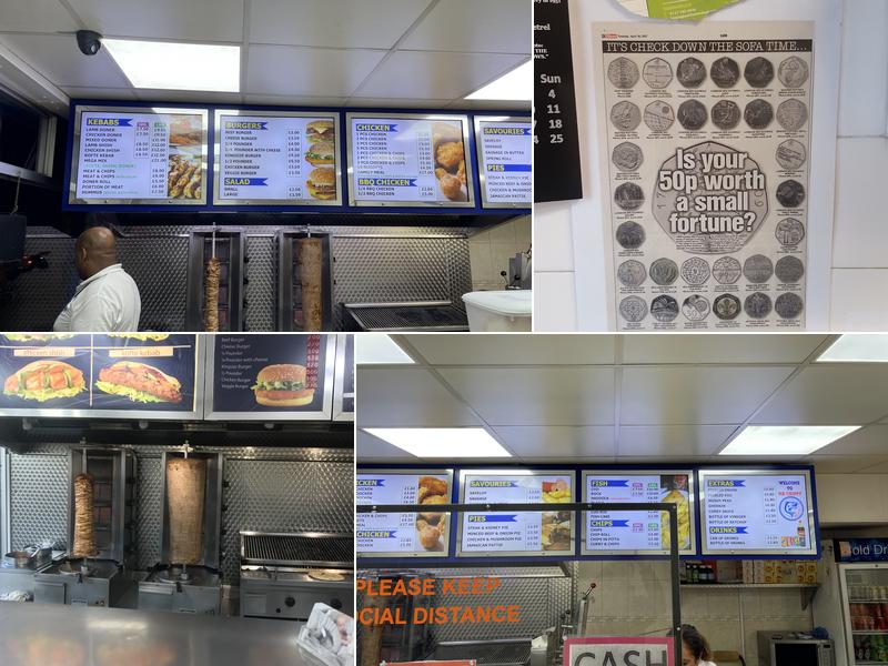 Mr Chippy Menu