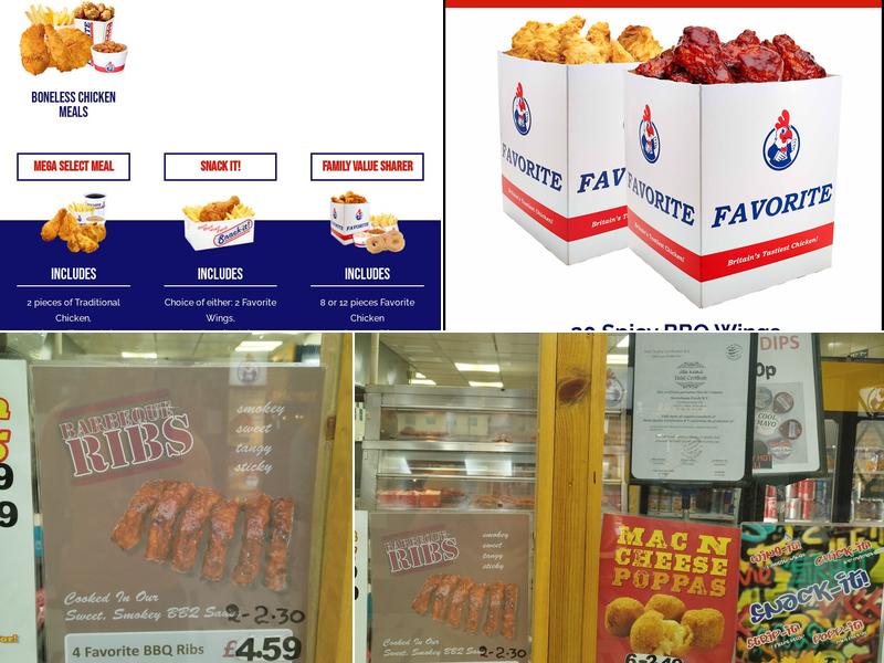 Favorite Chicken & Ribs Mottingham Menu