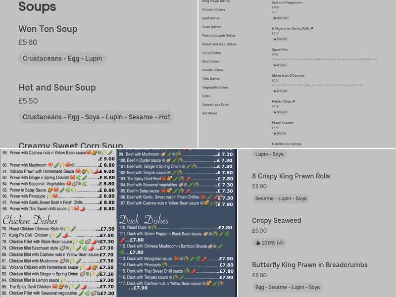 Long House Bromley Ltd Menu