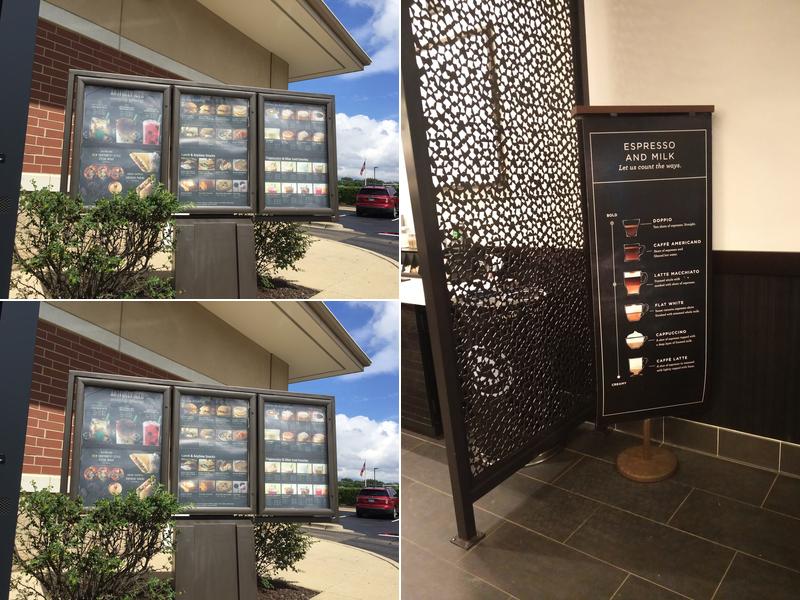 Starbucks Coffee Company Menu
