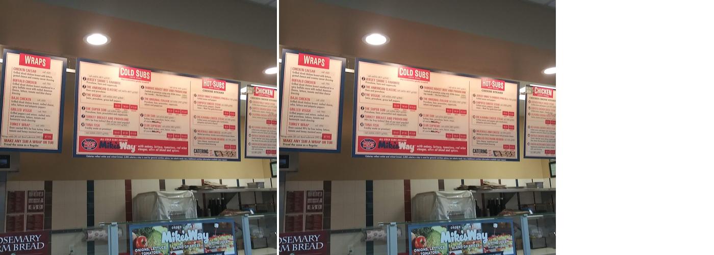 Jersey Mike's Subs Menu