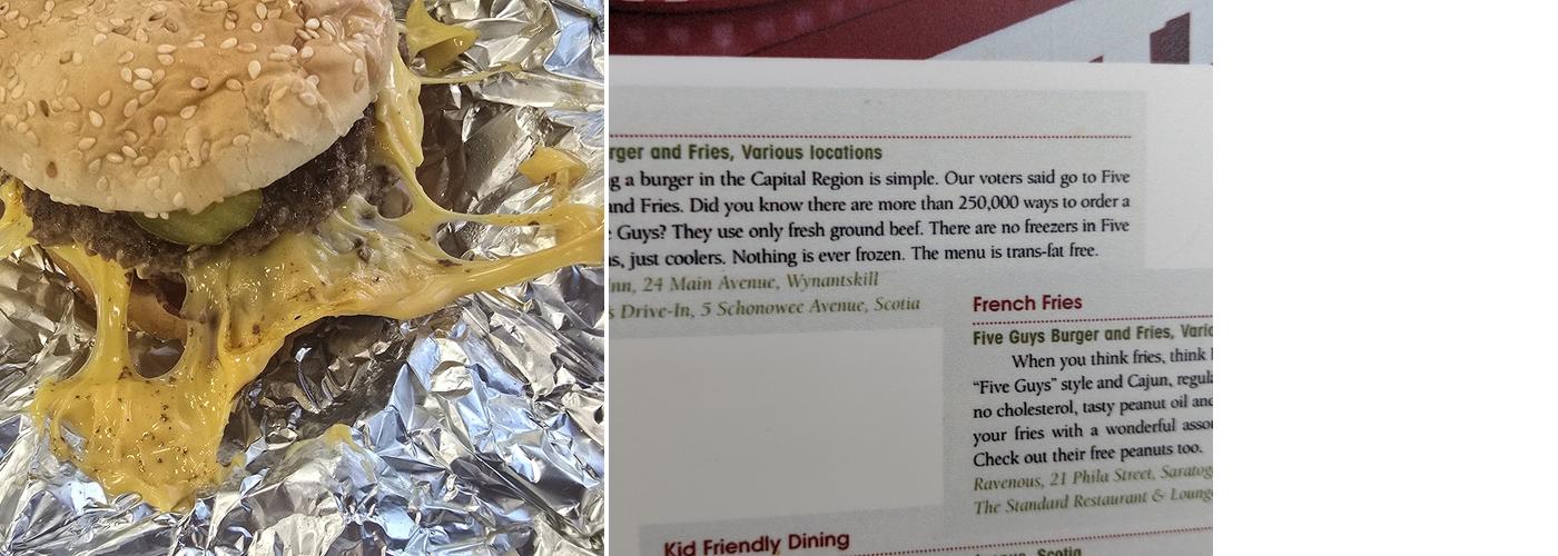 Five Guys Menu