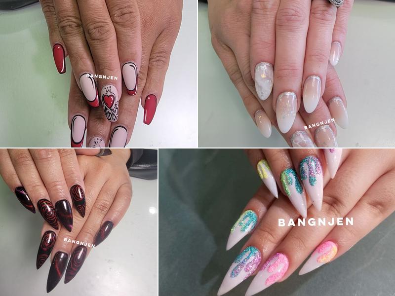 BANGNJEN Crystal Nails