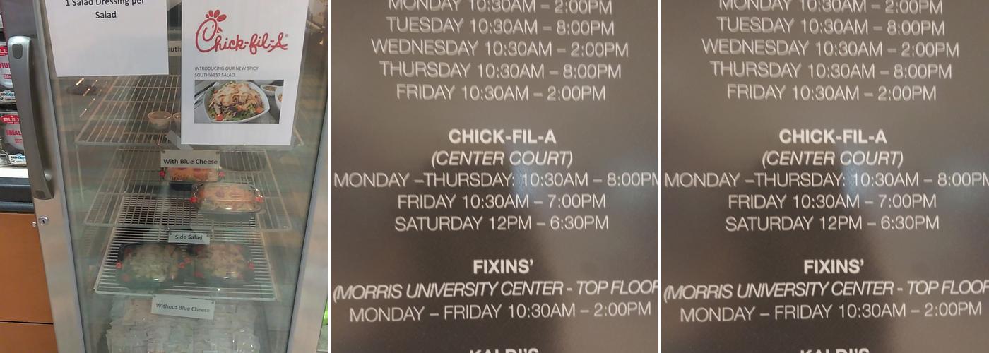 Chick-fil-A Menu