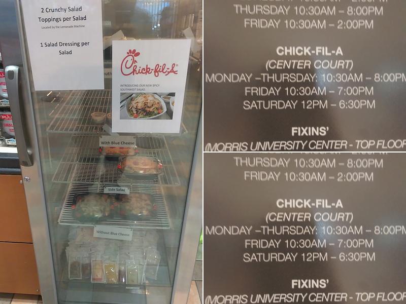 Chick-fil-A Menu