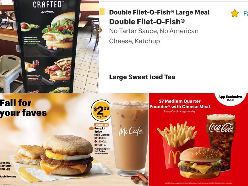 McDonald's Menu